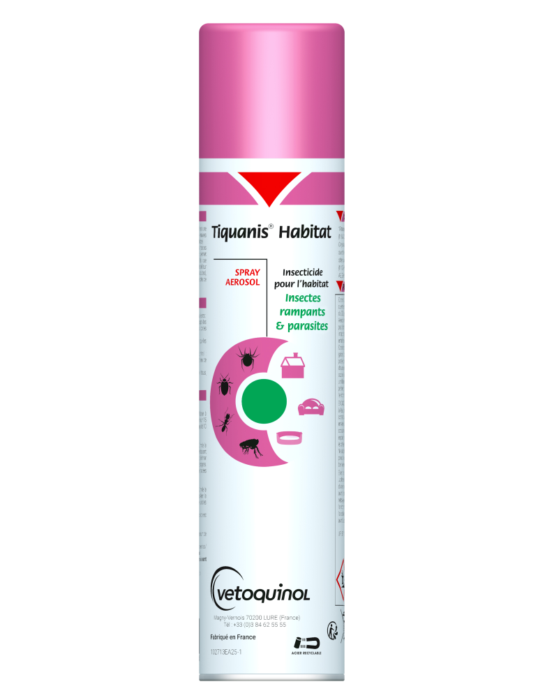 Spray tiquanis spécial insectes rampants