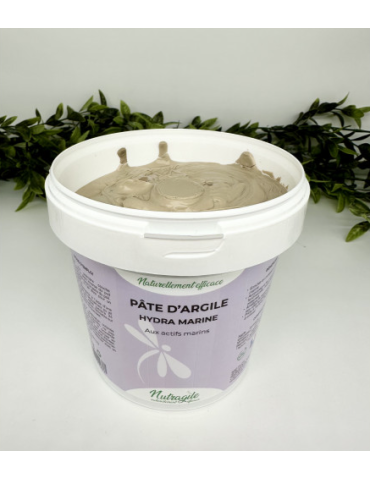 Seau de Pâte d’argile Hydra Marine ouvert