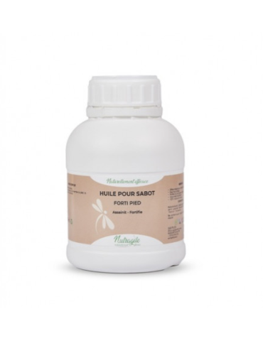 Pot d'huile pour sabot nutrargile