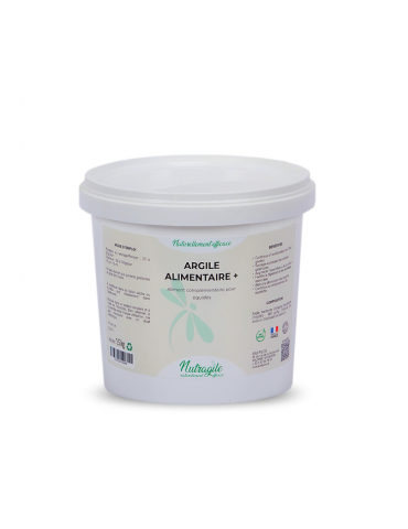 Seau d'argile alimentaire nutrargile