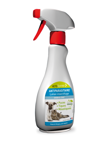 Lotion Insectifuge en Spray Chiens et Chats