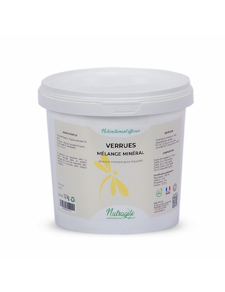 Seau verrues nutrargile