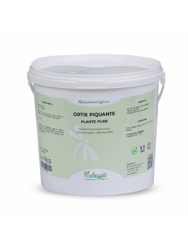 Seau d'ortie nutrargile