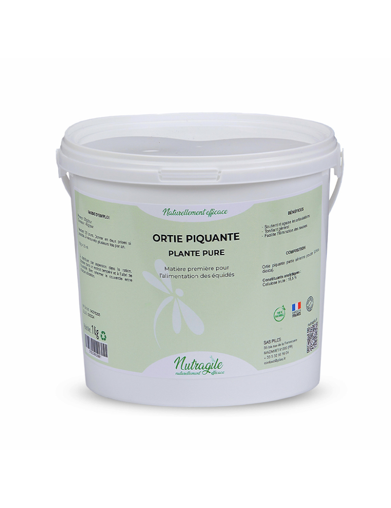 Seau d'ortie nutrargile