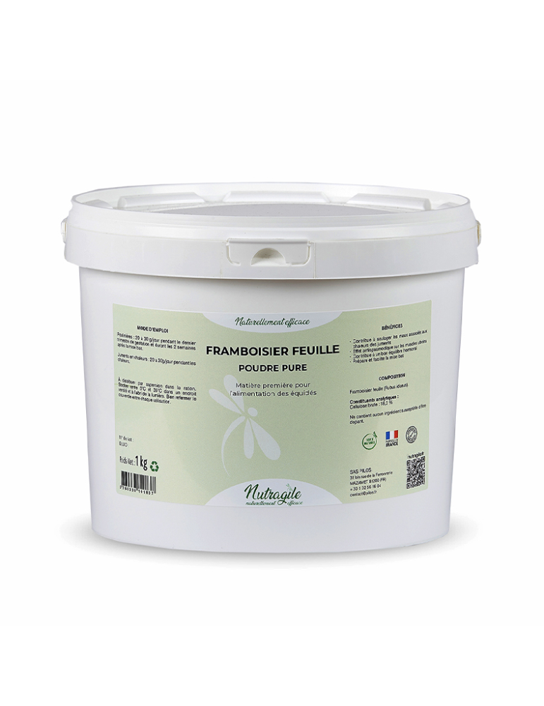 Seau de framboisier feuille nutrargile