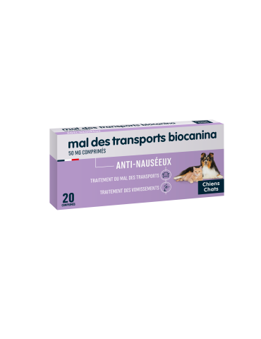 Boîte de mal des transports biocanina