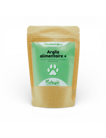 sachet argile alimentaire + nutrargile