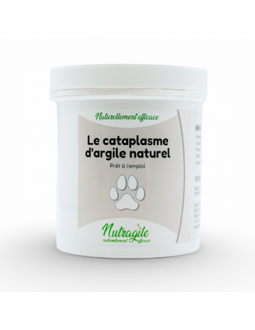 pot cataplasme d'argile naturel