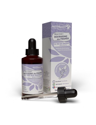 Flacon de Macérat de bourgeons de figuier phyto master 60 ml