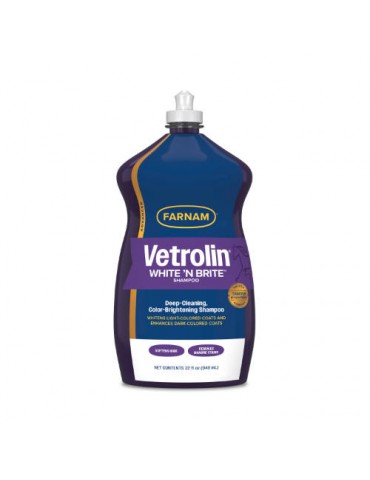 Shampoing Vetrolin White'n Brite Cheval