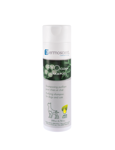 Shampooing purifiant Dermoscent Pyoclean pour chiens et chats
