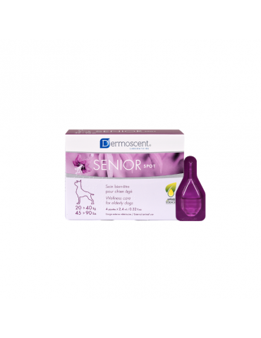 Silver spot, Soin Protecteur et Stimilant pour Chiens Seniors entre 20 et 40 kg