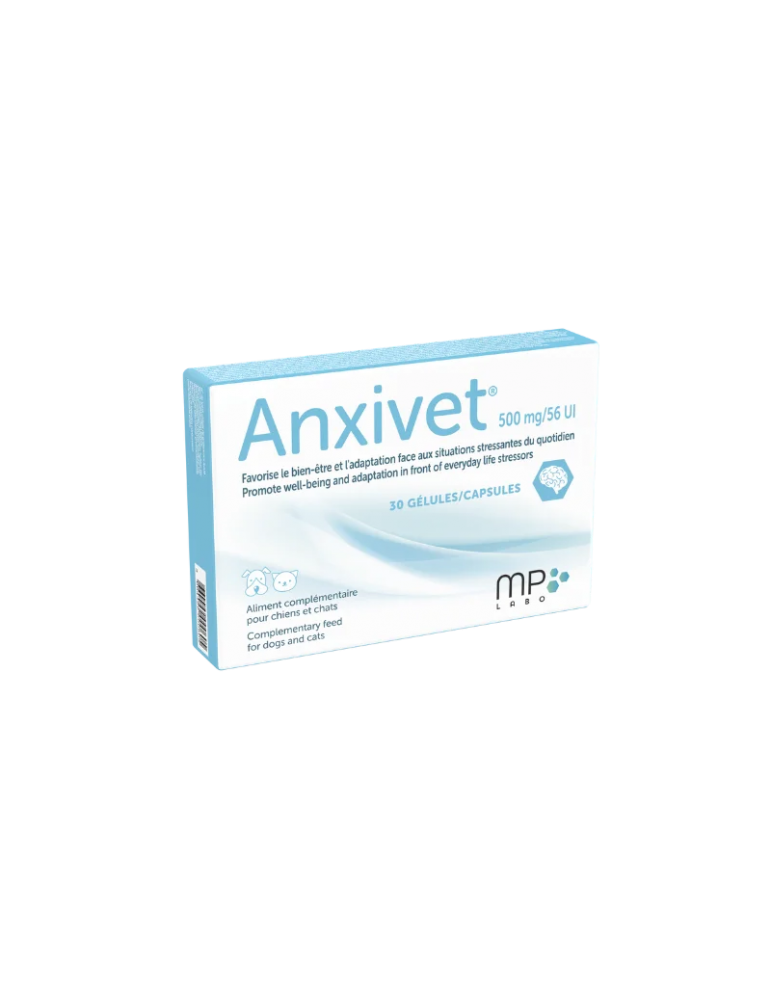 Boîte de Anxivet® 500 mg