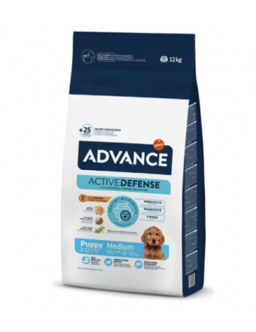 Advance Medium Puppy Poulet Chien