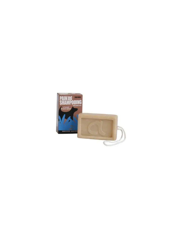 Pain de shampoing naturel solide pour chien