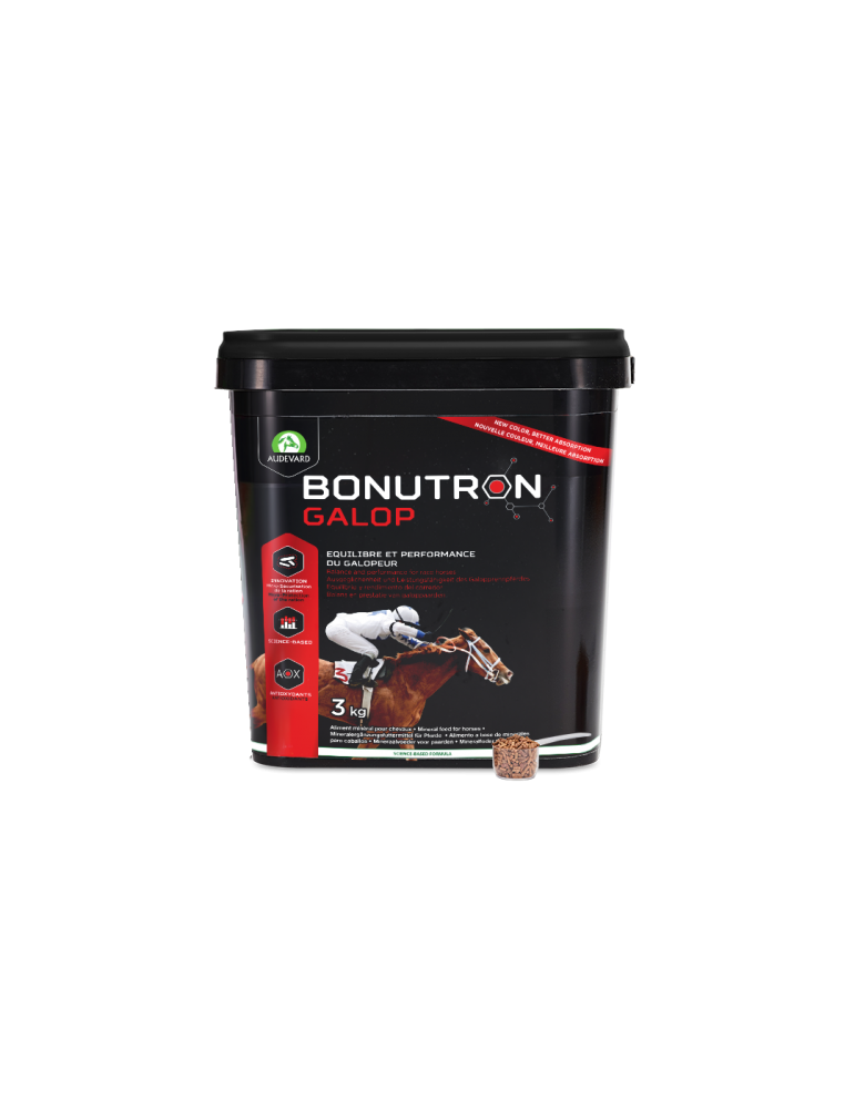 Seau bonutron galop 3 kg avec dosette
