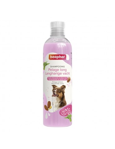 Tube de shampoing essentiel beaphar spécial pelage long 250 ml