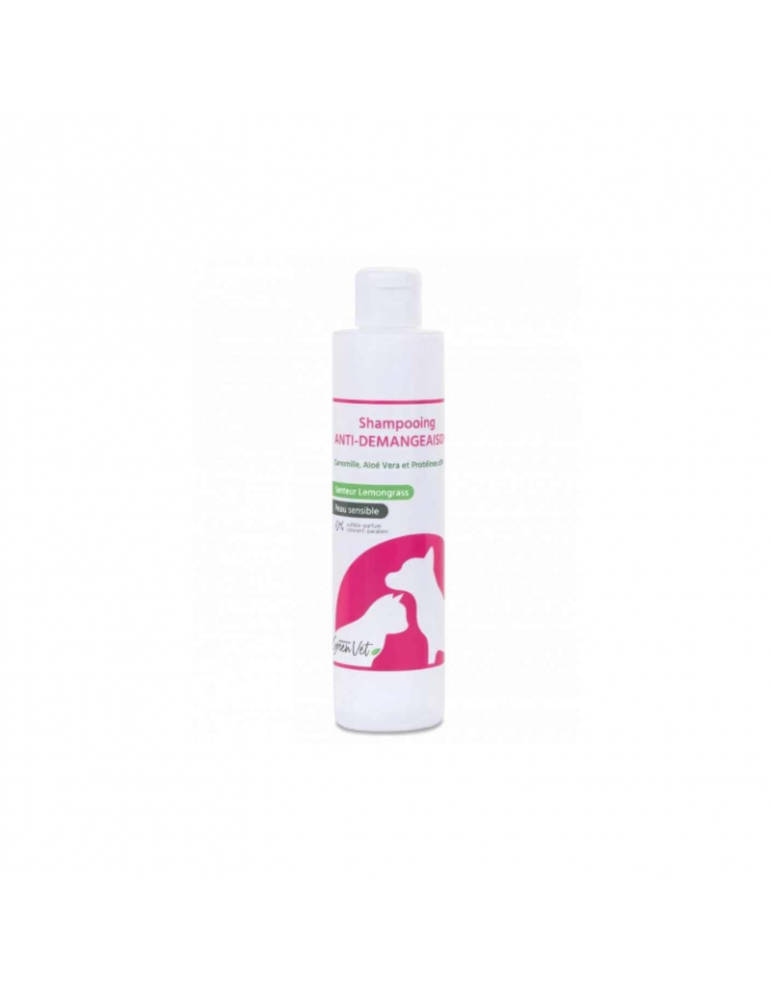 Shampoing anti démangeaison green vet 250 ml