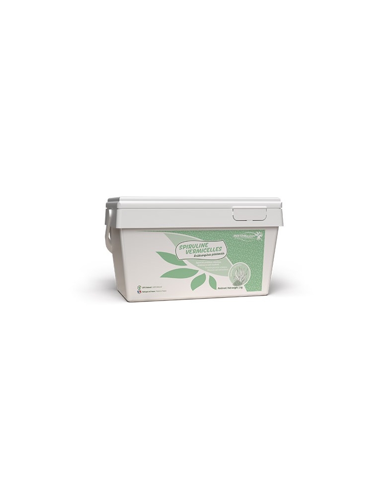Seau Spiruline Vermicelles 1 kg phytomaster