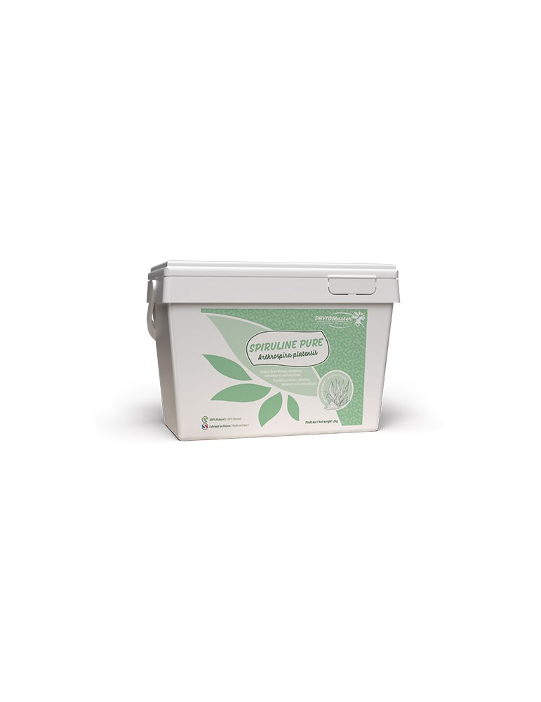 Seau Spiruline Pure 2 kg phytomaster