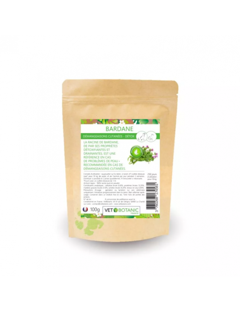 Sac de bardane vet botanic