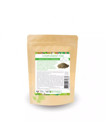 sac de complément foie vet botanic