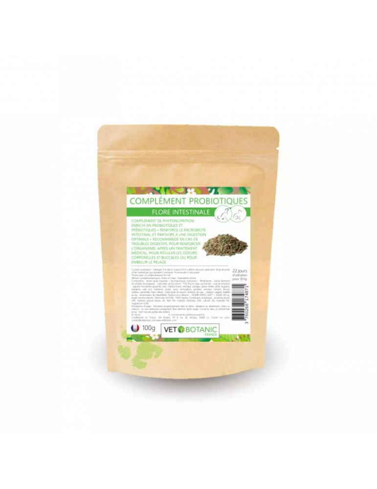 Sac probiotiques vet botanic