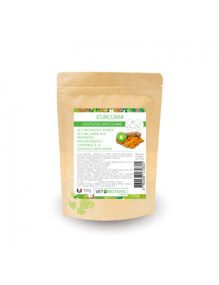 sac curcuma vet botanic