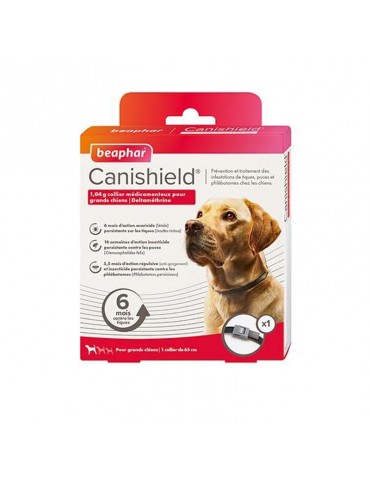 Boîte Canishield de 1 Collier Grands Chiens