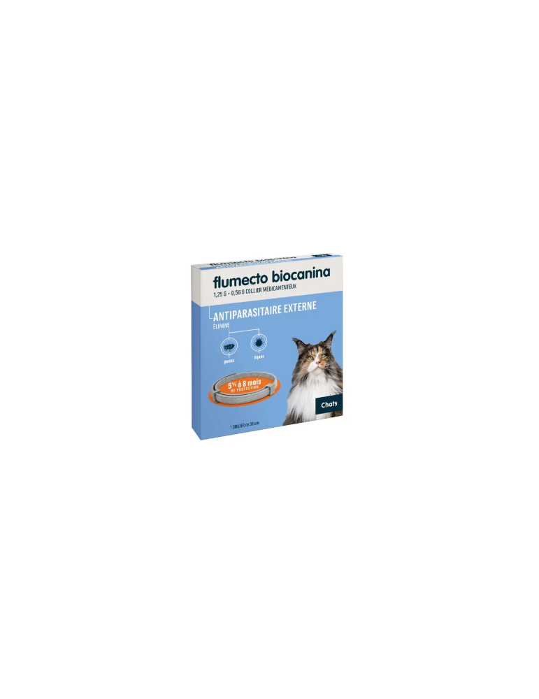 Collier Flumecto biocanina pour chat