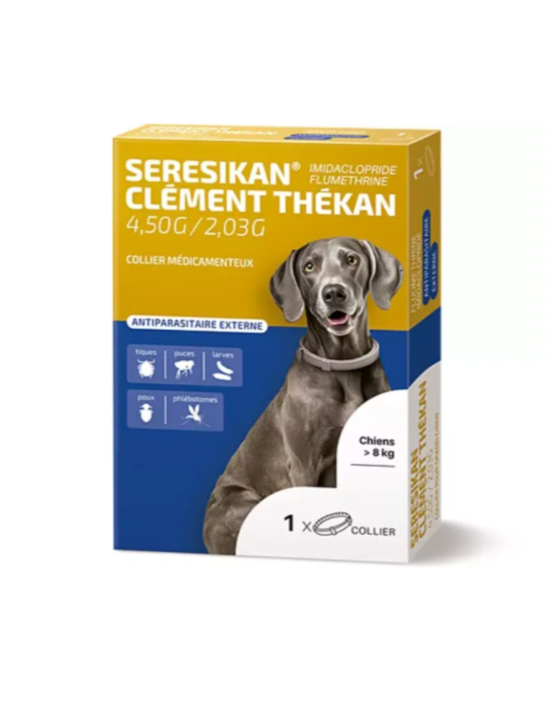Collier clement thekan Seresikan  pour grand chien