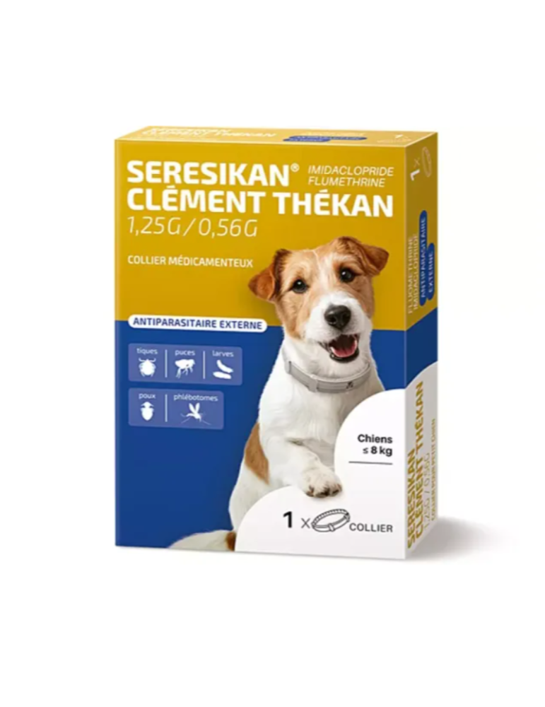 Collier clement thekan Seresikan  pour petit chien