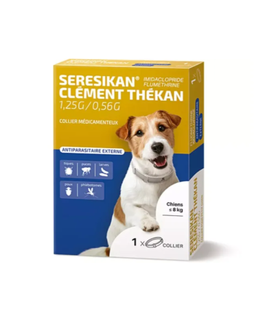 Collier clement thekan Seresikan  pour petit chien