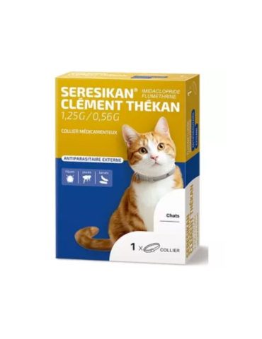 Collier clement thekan Seresikan  pour chat