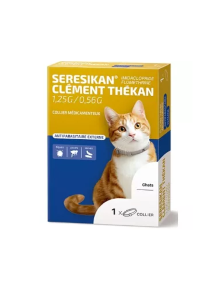 Collier clement thekan Seresikan  pour chat