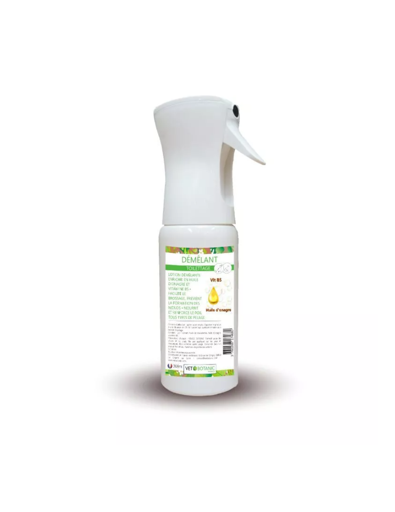 Spray Démêlant Chien et Chat vet botanic