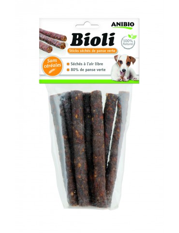 Bioli Sticks Panse Verte, Friandises pour Chien Anibio