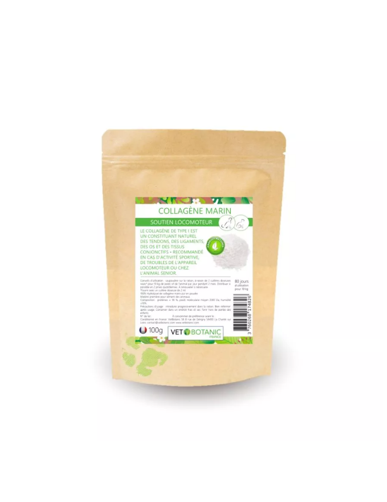 Sachet vet botanic de COLLAGÈNE MARIN