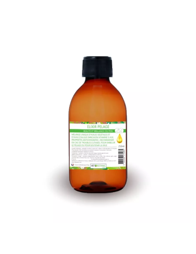 Bouteille Elixir Pelage Vet Botanic