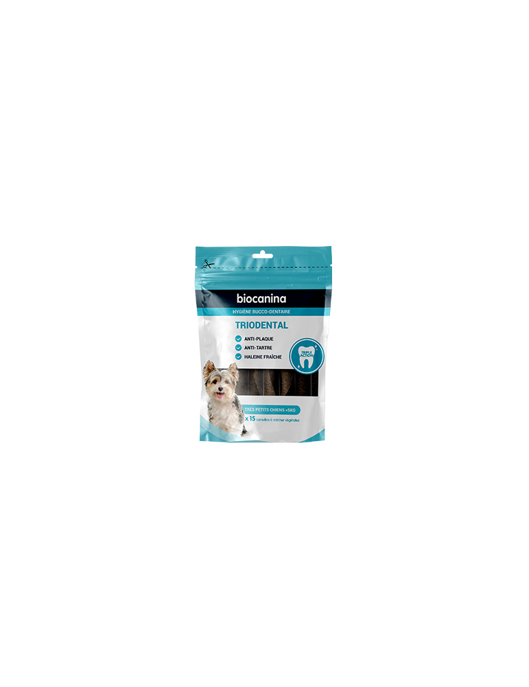 Triodental Lamelles à mâcher Très Petits Chiens Triodental Lamelles à mâcher Très Petits Chiens