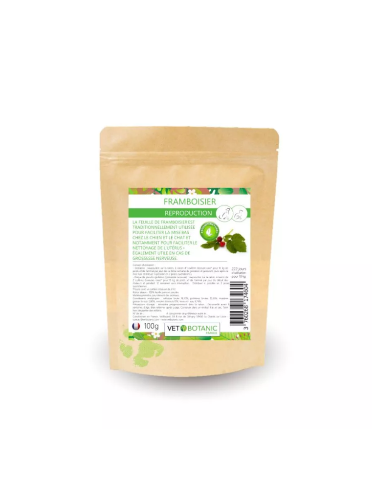 Sac de framboisier vet botanic