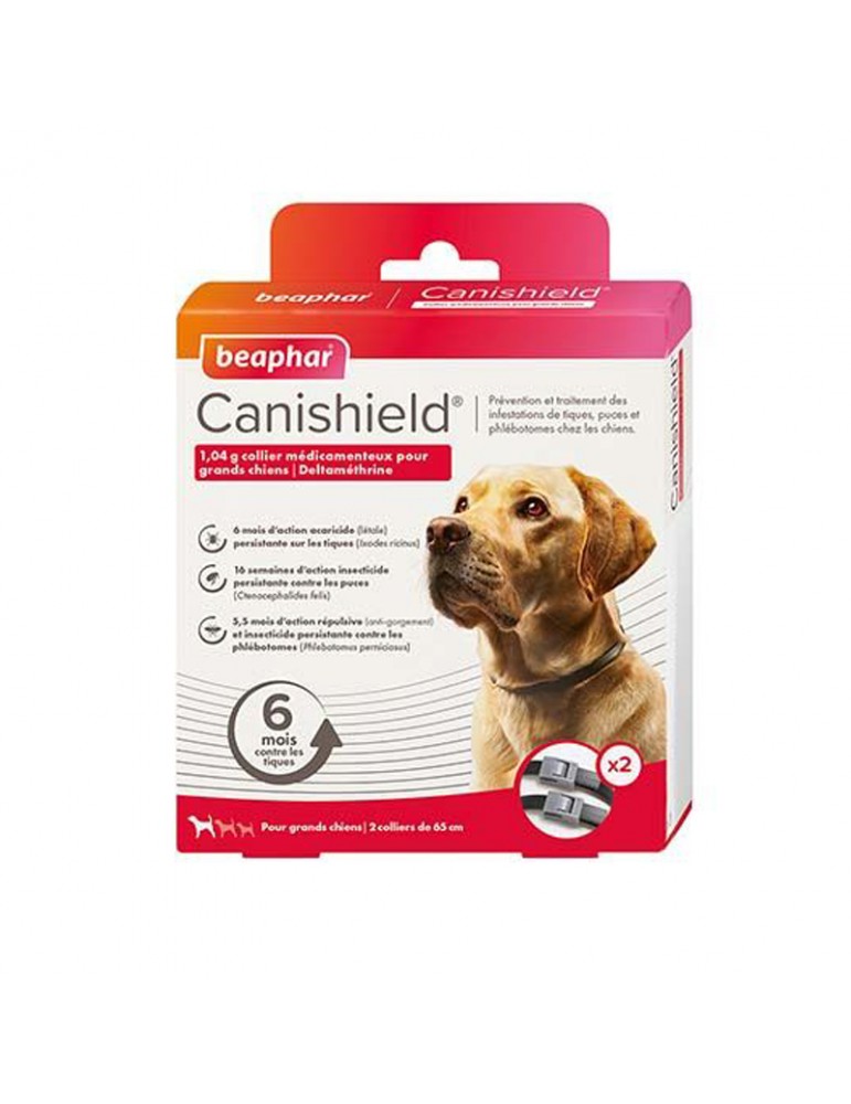 Boîte Canishield de 2 Colliers Grands Chiens