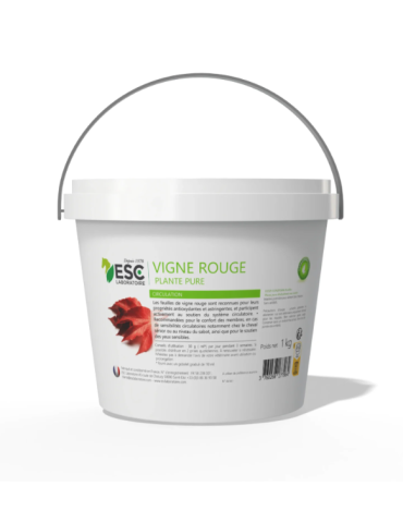 Seau Esc de 1 kg vigne rouge