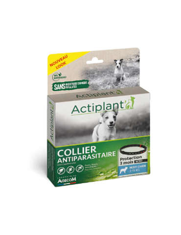 collier actiplant petit chien