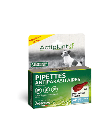 pipette actiplant pour petit chien