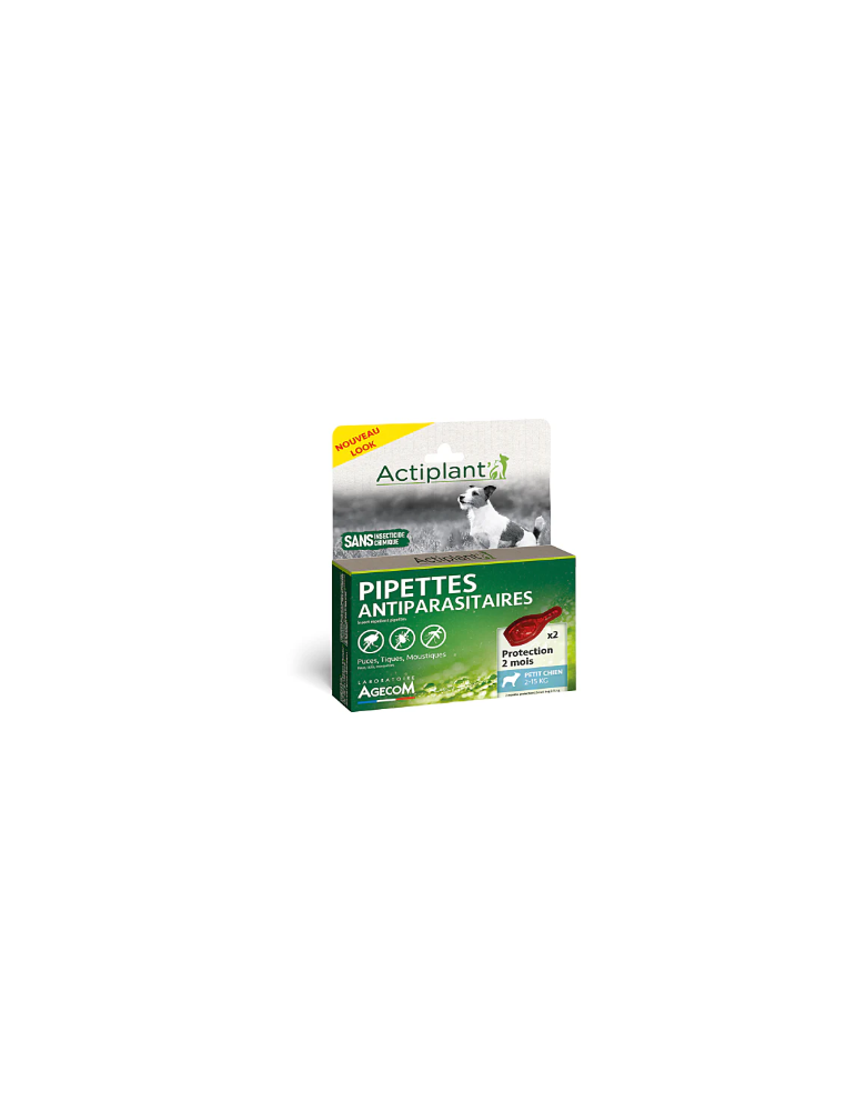 pipette actiplant pour petit chien