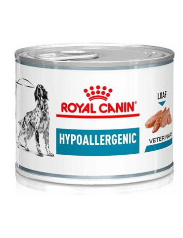 Boîte métallique royal canin Hypoallergenic pour Chien