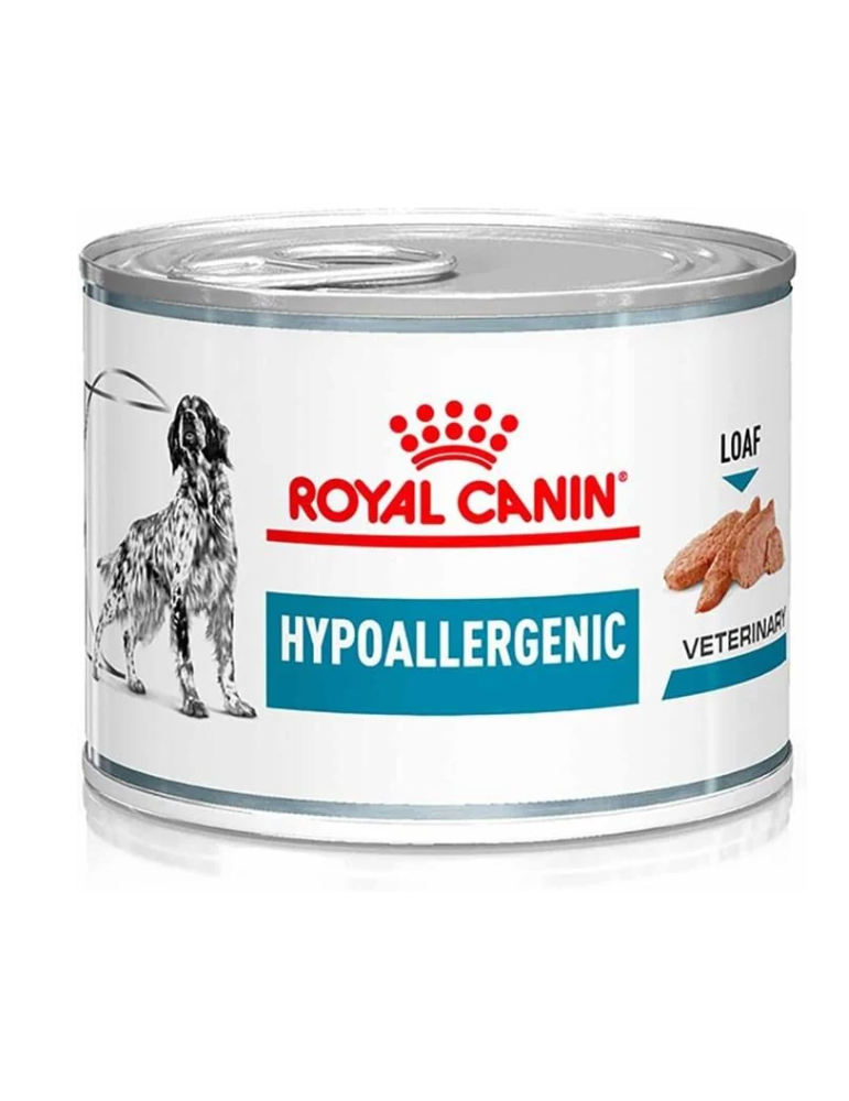 Boîte métallique royal canin Hypoallergenic pour Chien
