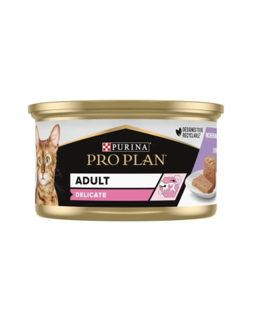 Boîte métallique Purina Proplan Chat Delicate Dinde Adulte