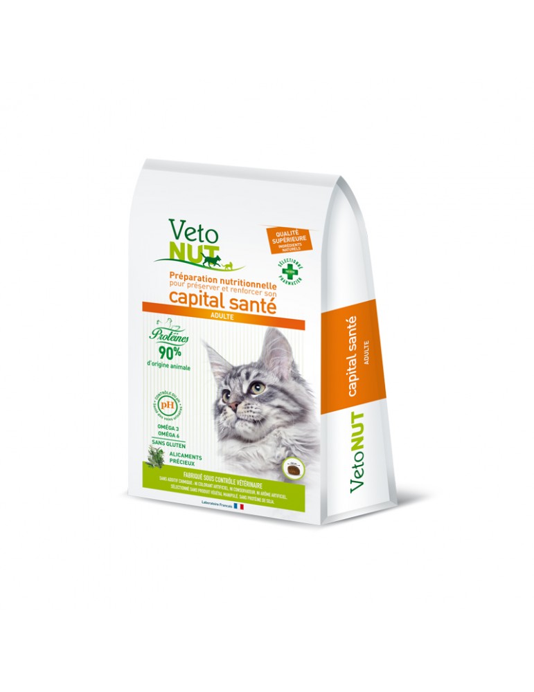 sac de croquette vetonut pour chat adulte